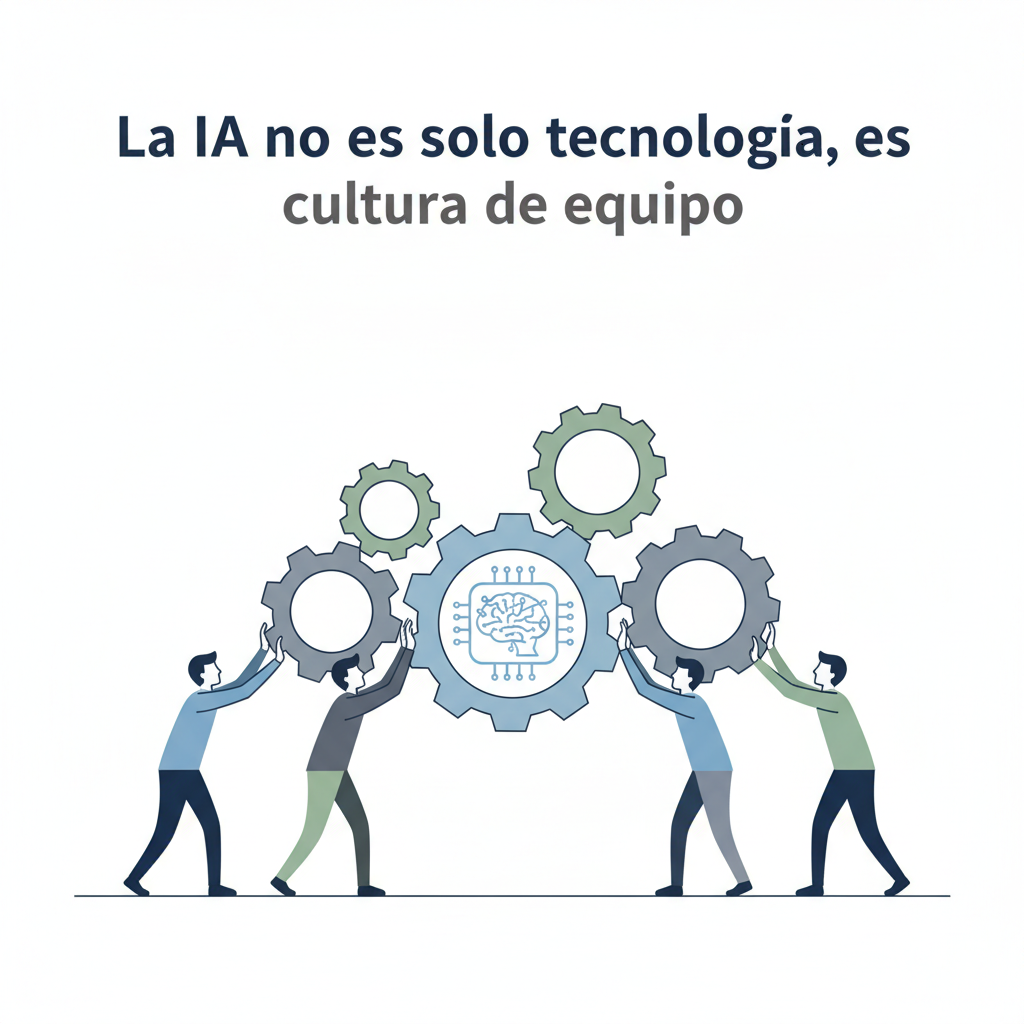 La IA no es solo tecnología, es cultura de equipo
