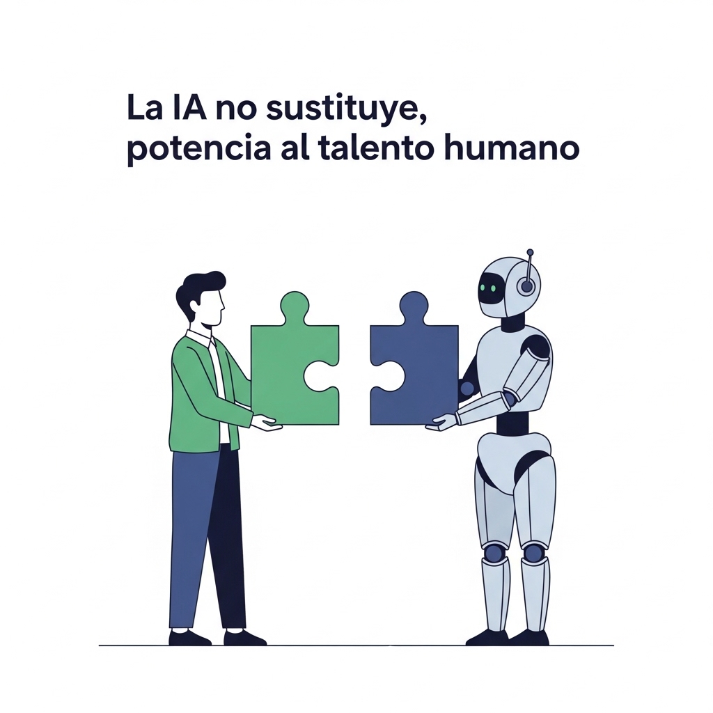 La IA no sustituye, potencia al talento humano
